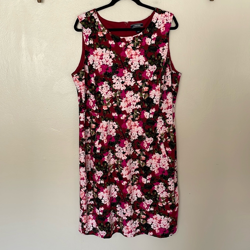 Like New Land End Floral Dress. Size 18